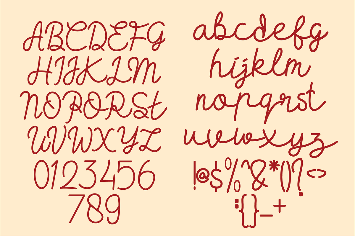 Bloomette Handwritten Script Font, a Handwritten Font by Berdansabersama (Photo 2 of 8)