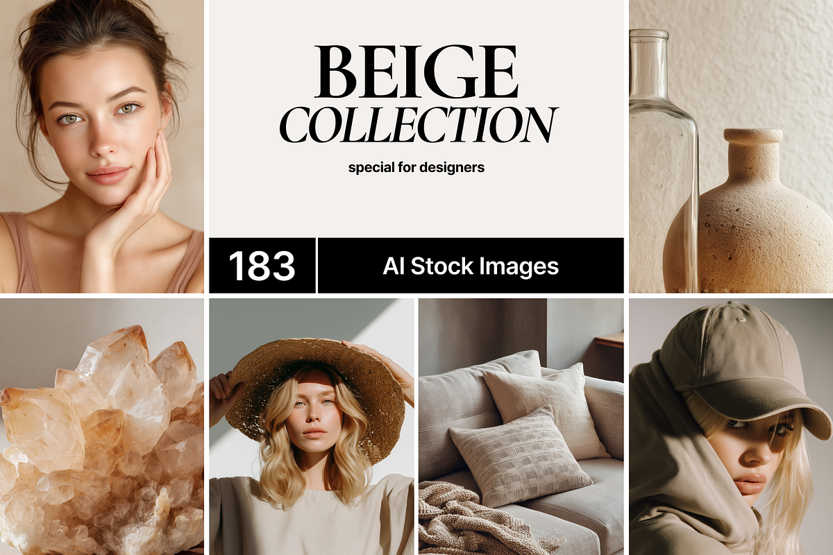 183 Beige Fashion Stock Images, a Beauty & Fashion Photo by Welovegraphics (Photo 1 of 10)