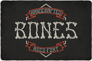 Bones Typeface