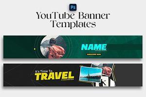 Youtube Banner Design, a Social Media Template by Northfrom