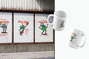 Retro Ball Character Illustration, a Sport Illustration by Decoconio Design (Thumbnail 5 of 6)
