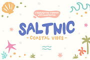 Saltnic - Handwritten Typeface Coast, a Handwritten Font by youken (Thumbnail 1 of 4)