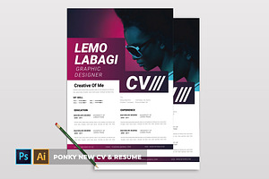 Ponky New CV & Resume