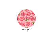 Raspberry Seamless Patterns, an Illustration by OlDm_Shop (Thumbnail 9 of 9)