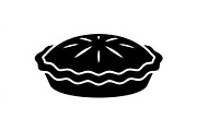 Homestyle Pie Silhouette Variety, an Object Graphic by Designer_Momina (Thumbnail 3 of 3)