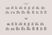 Kollera Ligature Serif Typeface, a Serif Font by Alfinart (Thumbnail 7 of 11)