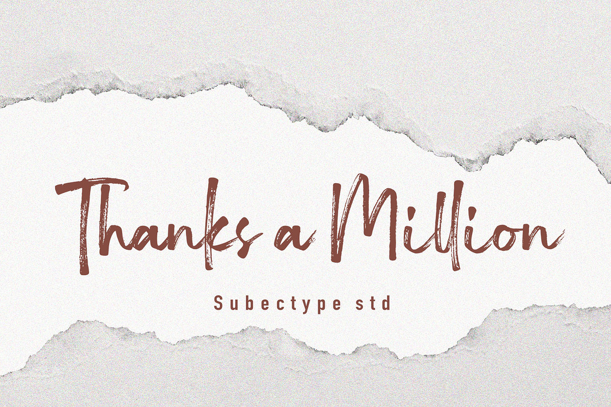 Hardshock - Brush Script Font, a Handwritten Font by Subectype Studio (Photo 9 of 9)