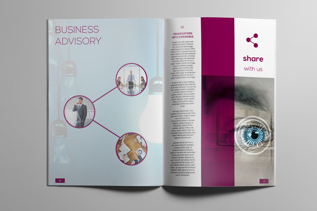 Lavender Company Profile, a Brochure Template by Boris Cupac (Photo 9 of 11)
