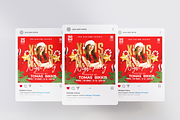 Christmas Party Flyer (Editable), a Flyer Template by Creativpixl (Thumbnail 3 of 4)
