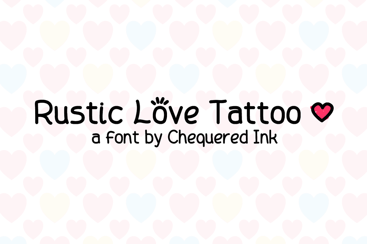 Rustic Love Tattoo