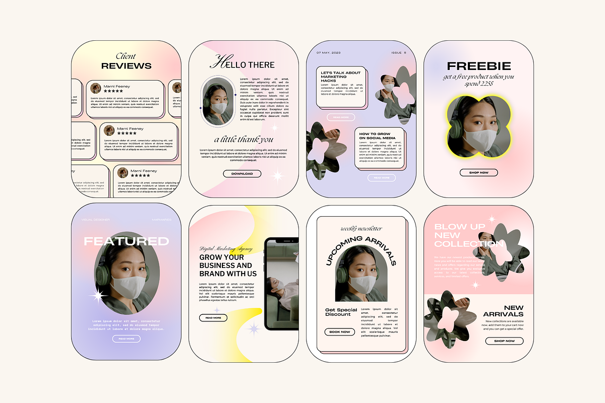 Retro Bundle, a Social Media Template by marmaries (Photo 19 of 19)