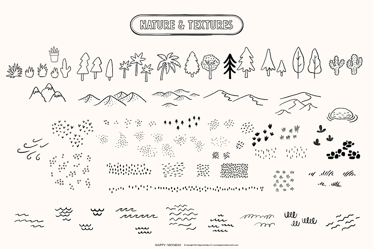 Travel Map Creator Collection, an Illustration by Happy Monday Creative (Photo 10 of 22)