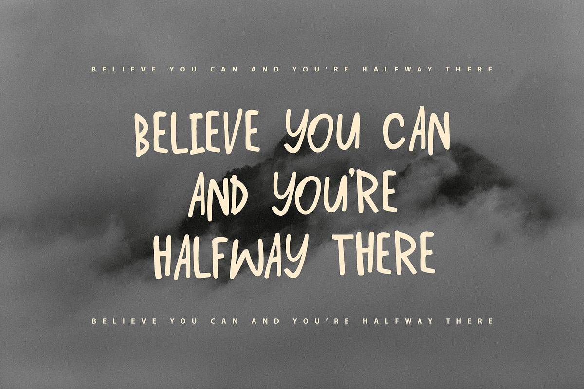 Levand Kastors Handwritten Display, a Handwritten Font by Maulana Creative (Photo 6 of 7)