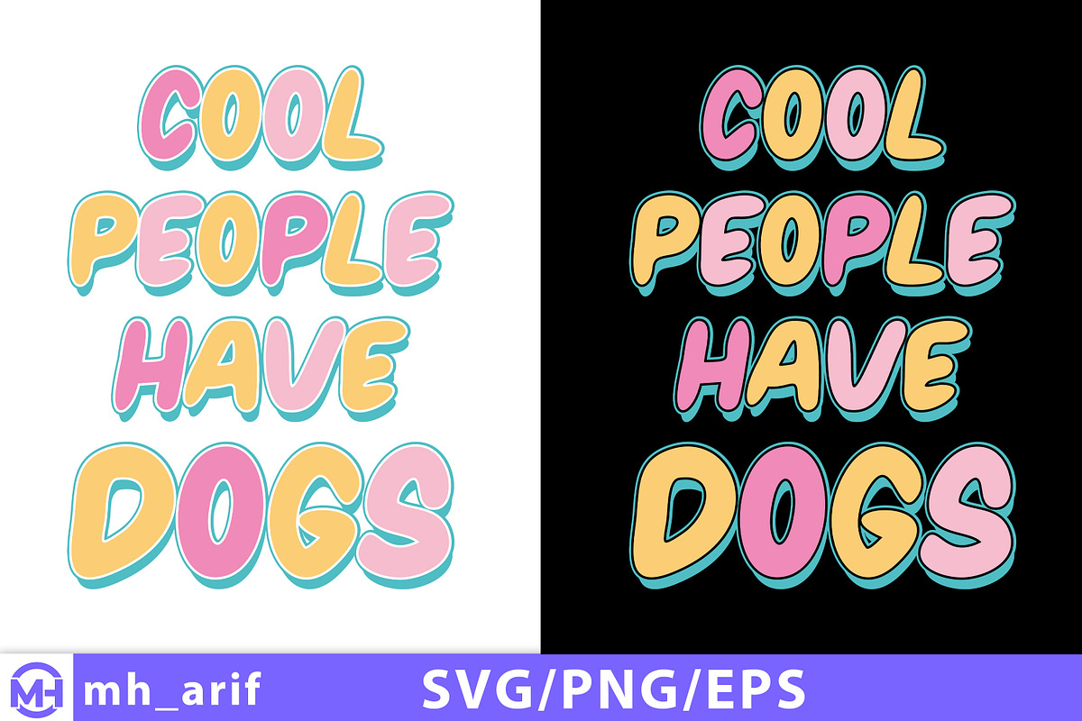 Funny Dog Quotes SVG PNG Bundle, an Animal Illustration by mh_arif (Photo 2 of 29)