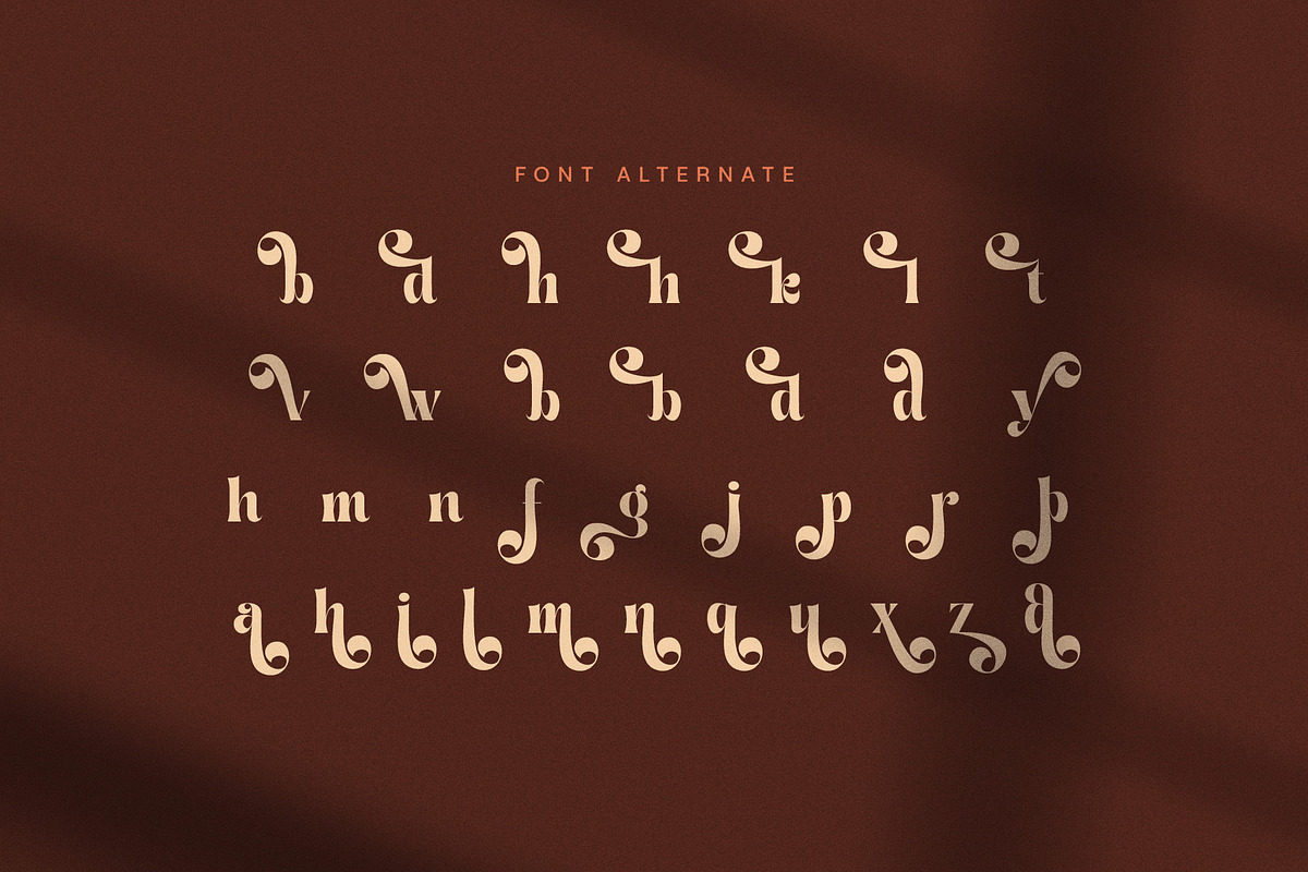 Make Golden Elegant Serif Font, a Serif Font by Elegant Font (Photo 8 of 8)