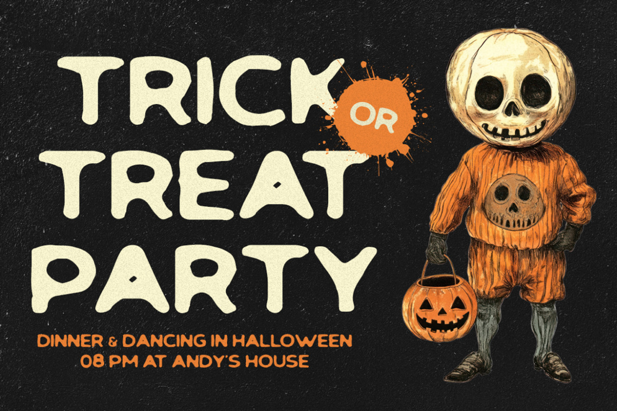 Black Scream Classic Horror Font, a Sans Serif Font by Vadovastd (Photo 4 of 8)