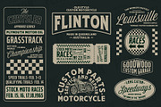 Flinton - Vintage Bundle Fonts, a Serif Font by Roams Type (Thumbnail 11 of 14)