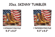 Military Boots Flag 20oz Tumbler, an Arts & Entertainment Photo by LamanAzalea (Thumbnail 2 of 2)