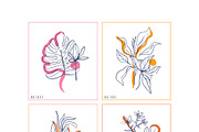 One line graphic botanical, a Decorative Illustration by Moonflora (Thumbnail 6 of 7)