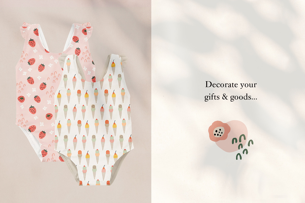 Abstract Juicy Summer Set, a Decorative Illustration by Tabita's shop (Photo 6 of 14)