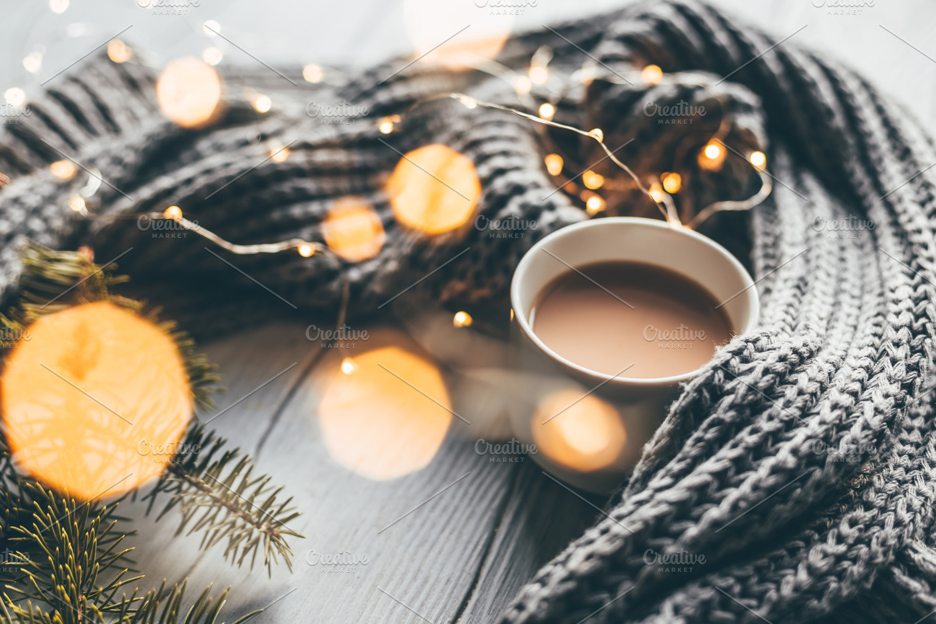 Winter cozy composition, a Holiday Photo by Anntuan