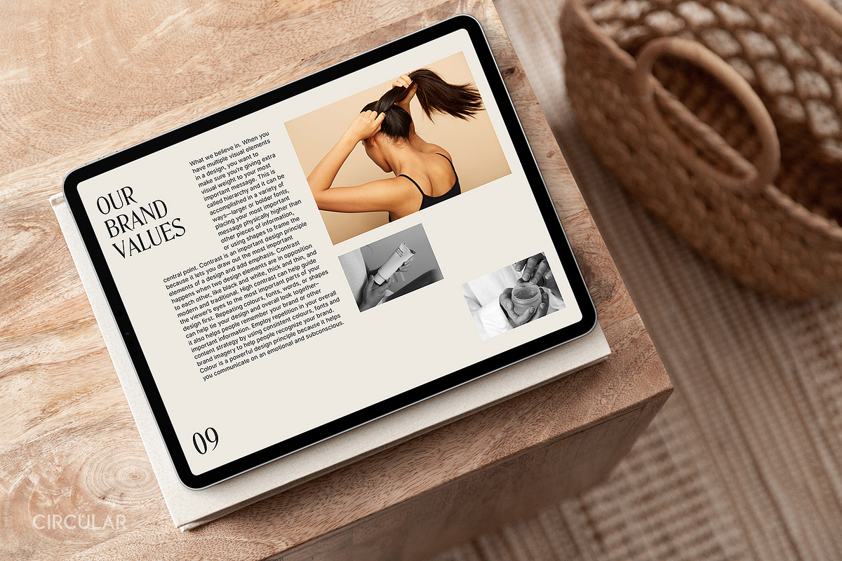 ULTRA / Brand Strategy Template, a Presentation Template by Circular (Photo 9 of 16)