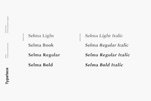 Selma - A Classy Serif Typeface preview 7