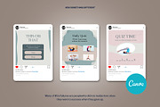 Yoga Instagram | CANVA Template, a Social Media Template by Azruca (Thumbnail 4 of 17)