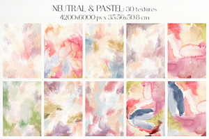 Neutral Pastel Background Flowers