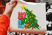 Yarn Crochet HoHoHo Christmas Tree P, an Illustration by OK Design (Thumbnail 1 of 4)