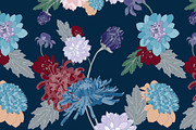 Botanical Seamless Vector, a Pattern Graphic by Ania Illustration (Thumbnail 5 of 9)