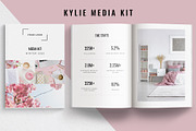 Kylie CANVA Media Kit, a Magazine Template by Gillian Sarah (Thumbnail 7 of 10)