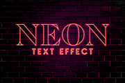 Neon Text Effect, a Layer Style Add-On by CraftingStudio (Thumbnail 1 of 4)