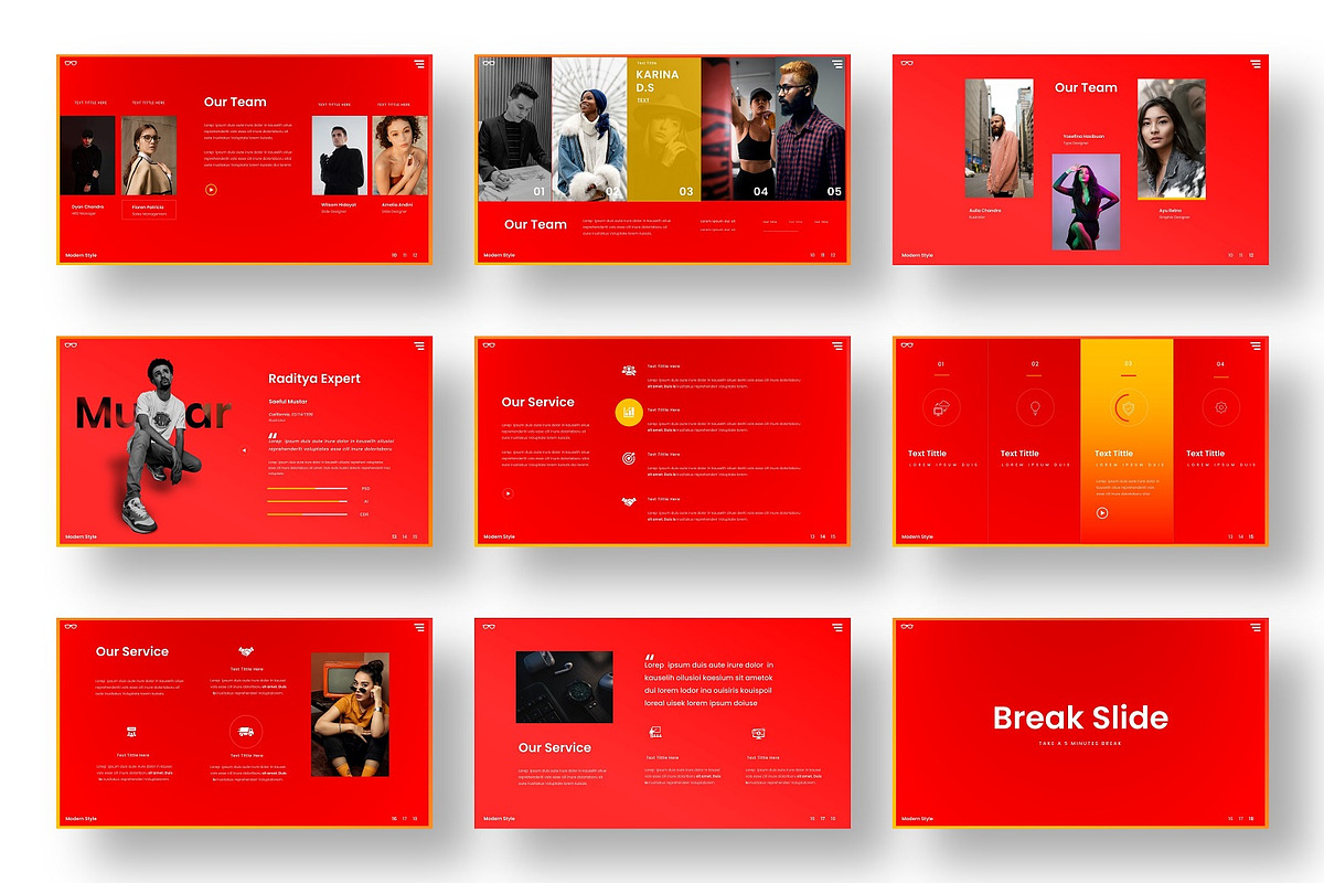 Raditya – Business PowerPoint, a Presentation Template by Dens Creative Studio (Photo 3 of 6)
