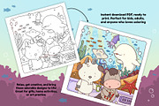Cozy Animals Coloring Book for Kids, an Animal Illustration by Bold & Easy Coloring Book (Thumbnail 4 of 4)