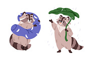 Cute raccoon, funny forest animal, an Animal Illustration by Good Studio (Thumbnail 6 of 10)