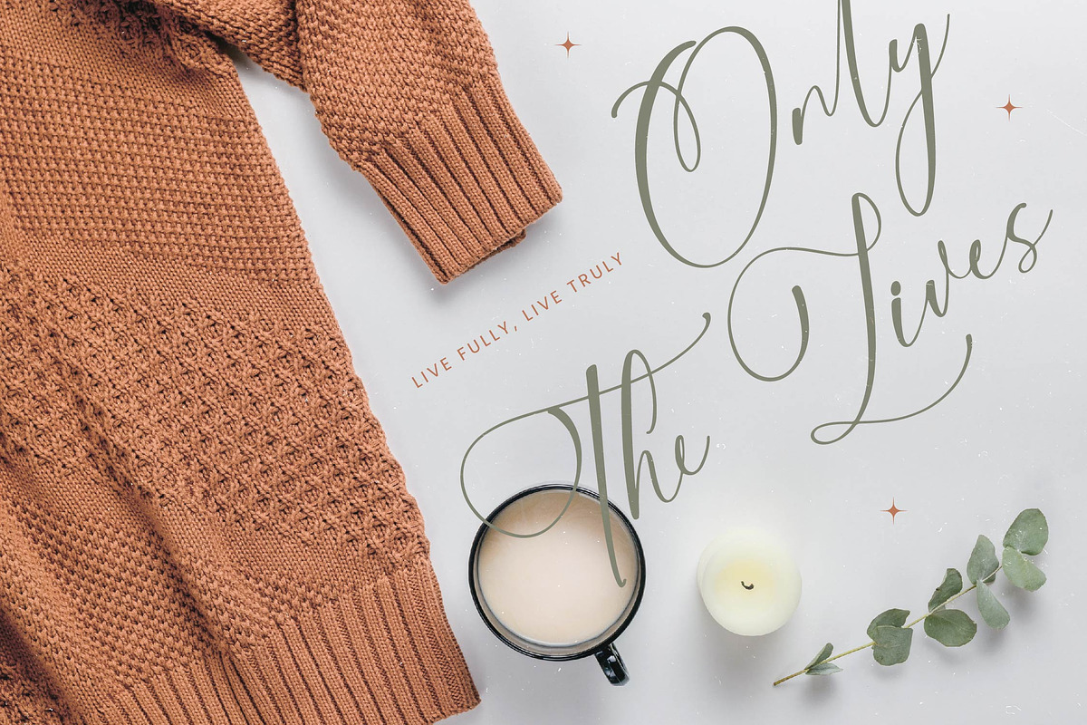 Nourisha Besthafi Stylish Font, a Script Font by stylishtype.co (Photo 15 of 20)