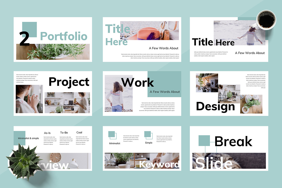 Green - Keynote Presentation, a Presentation Template by TMint Creative