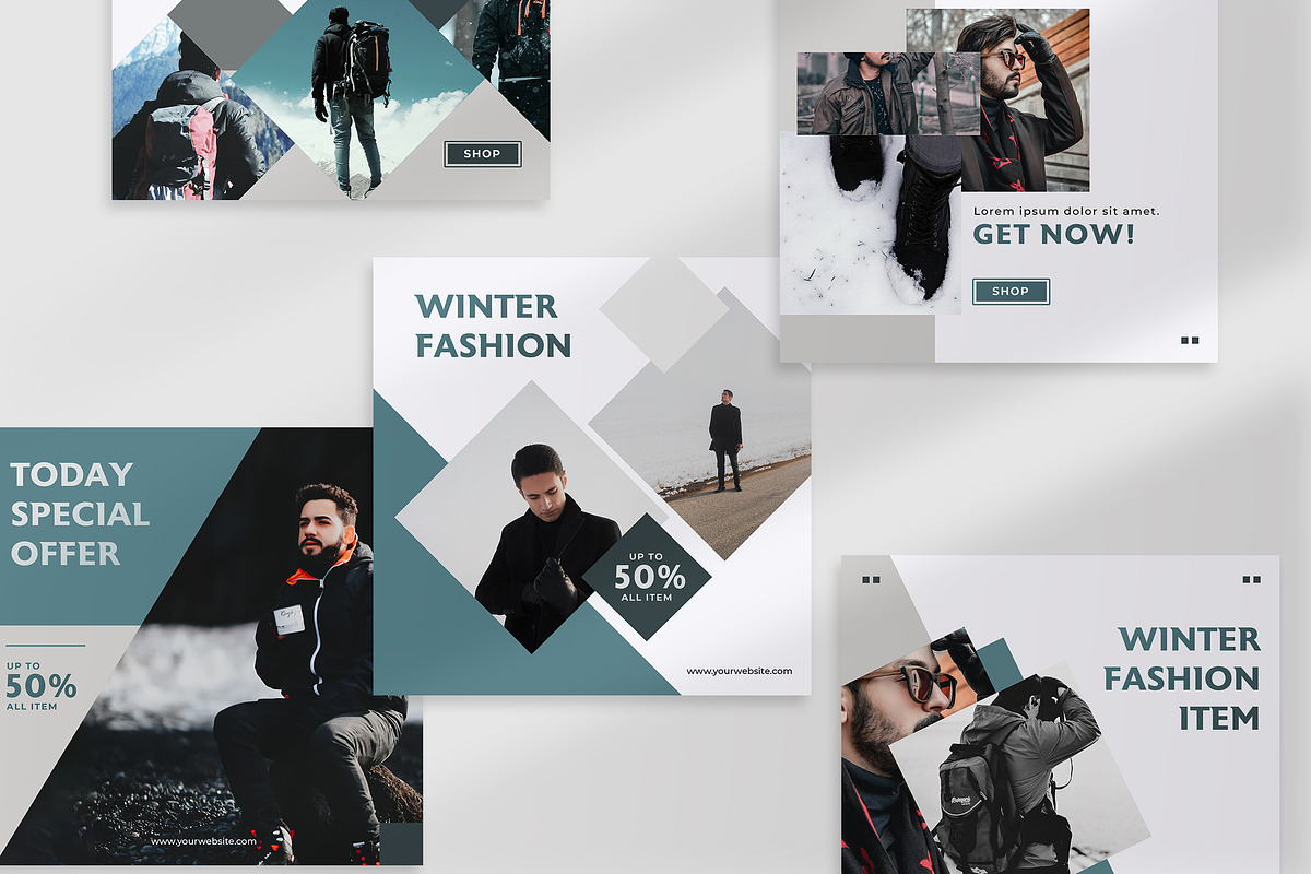 Hawkins - Instagram Post Template, a Social Media Template by MuSan (Photo 2 of 4)