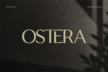 Ostera – Modern Humanist Typeface