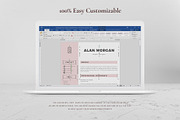 Resume Template 4 Page - Rose, a Resume Template by Aprilea (Thumbnail 5 of 6)