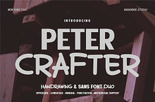 Peter Crafter a Font Duo