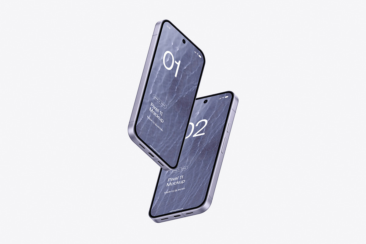 Google Pixel 11 Mockups, an Android Mockup by Asylab (Photo 39 of 62)