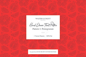 Hand Drawn Fruit - Pattern 1