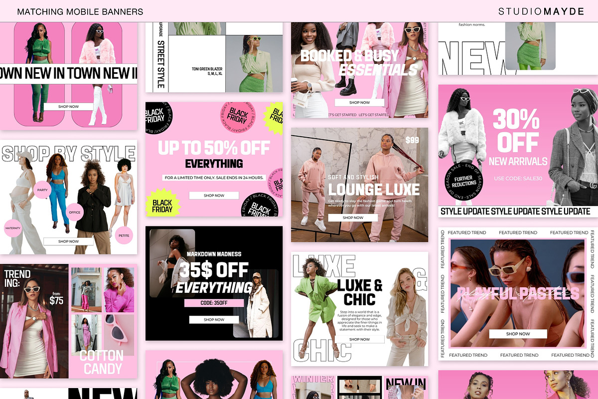 MANCHESTER | Website Banner Bundle, a Websites & App Template by Studio Mayde (Photo 6 of 6)