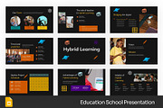 Education School GSlides, PPoint, a Presentation Template by Fit-tee (Thumbnail 1 of 4)