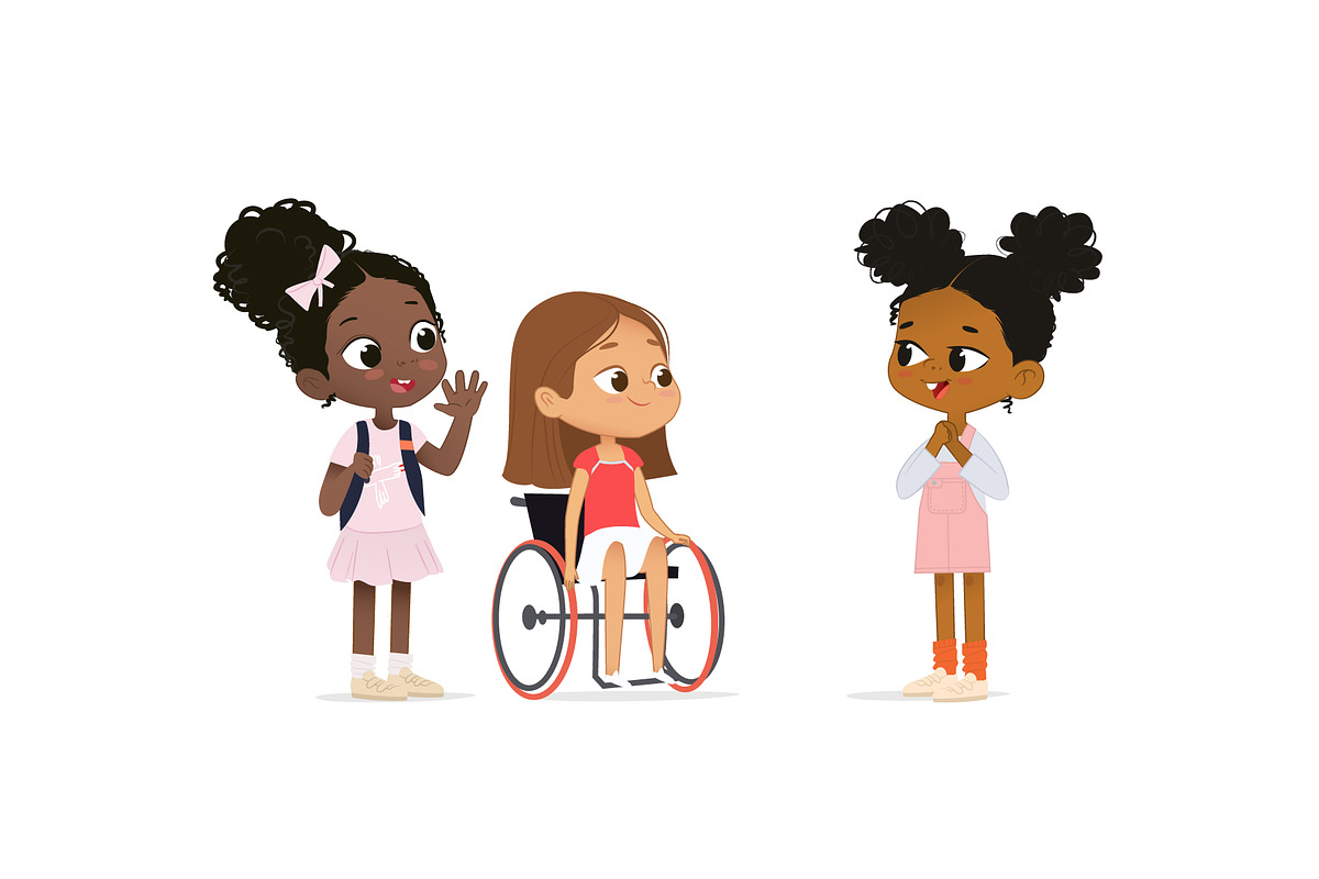 Inclusive Education. Vector, an Education Illustration by FoxyImage (Photo 2 of 3)