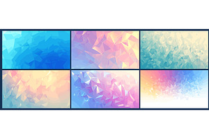 Polygon background. Abstract, an Illustration by Stock-Smart-Start