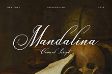 Mandalina Classical Script Font