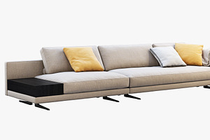 Mondrian Modular Sofa 3d Model